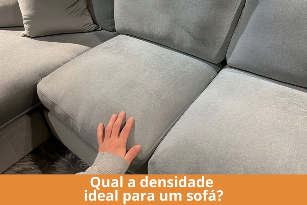 Qual a densidade ideal para um sofá