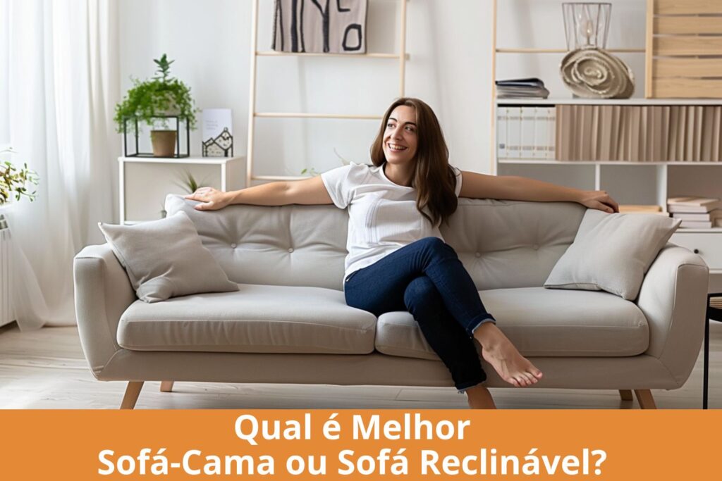 Qual é Melhor Sofá-Cama ou Sofá Reclinável - SofasExpres