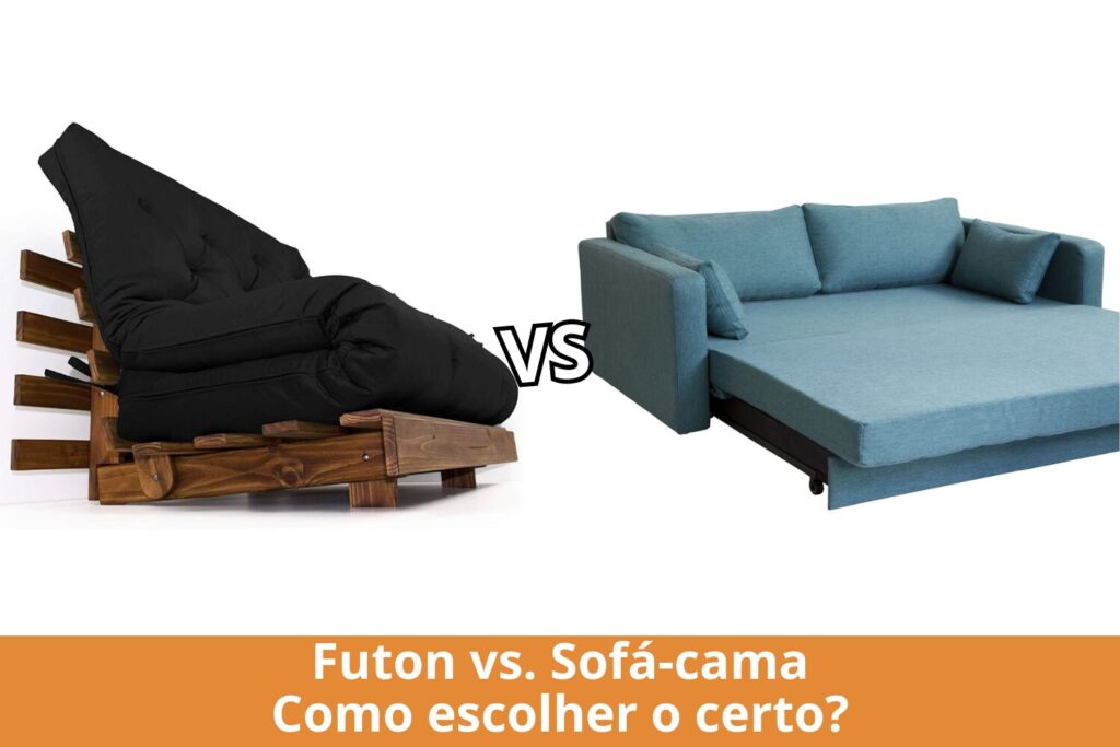 Futon ou Sofá-cama qual o melhor - SofasExpres