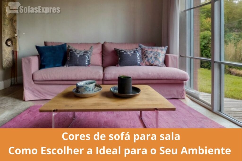 Cores de sofá para sala